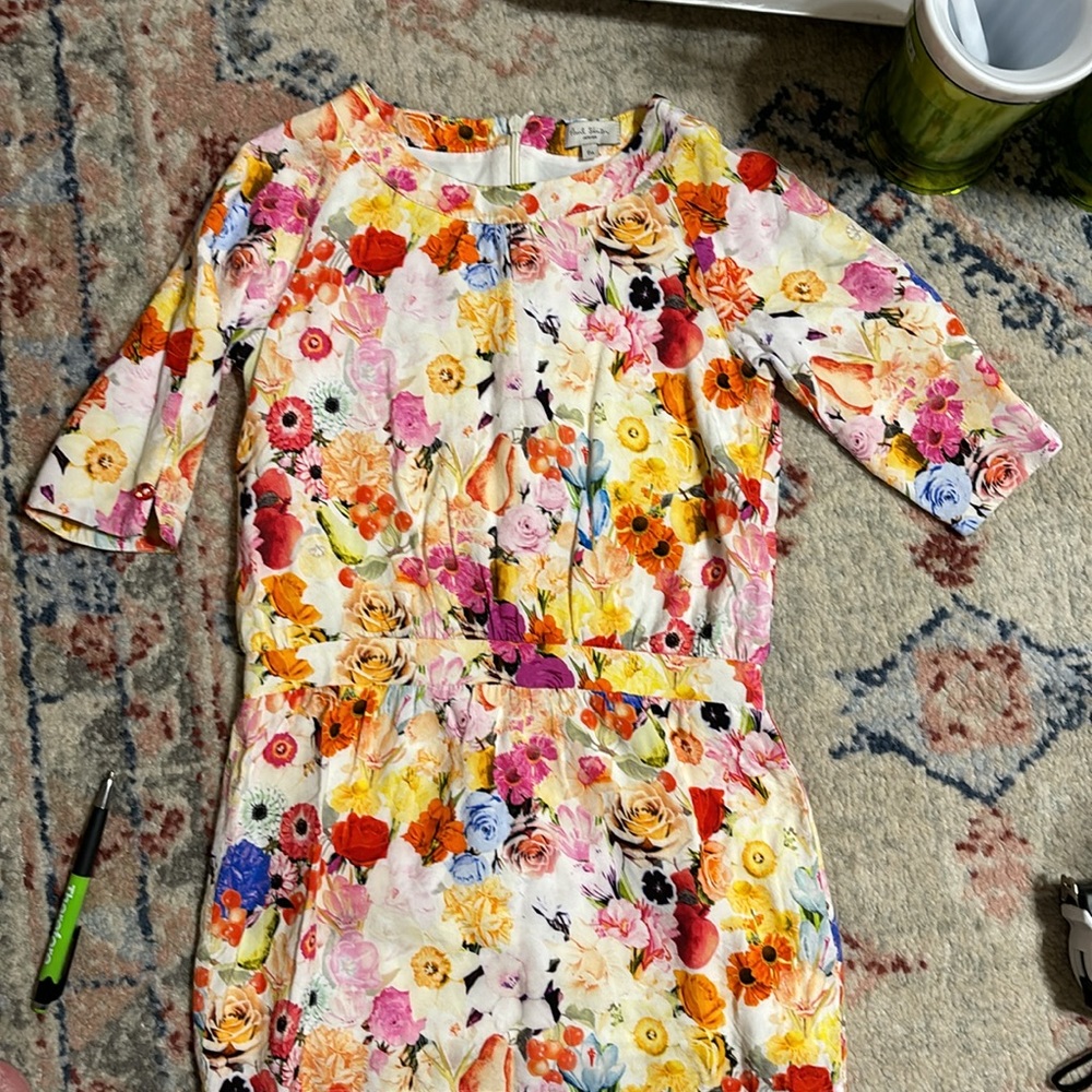 Paul Smith junior 6A girls dress multi colored